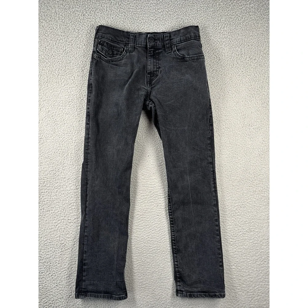 True Religion Ricky Jeans Mens 32 Fits 30x29.5 Relaxed Straight Flap Pockets Y2K